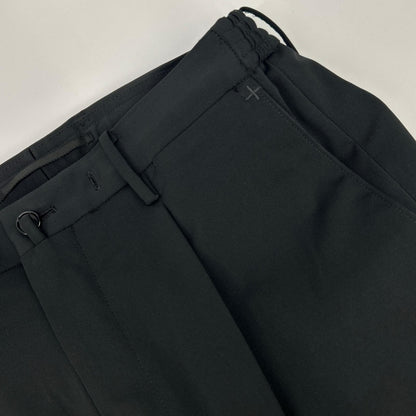 +CLOTHET クロスクローゼット CLG-20013 ブラック Matte Twist Easy Trousers マットツイストイージートラウザー ボトムス