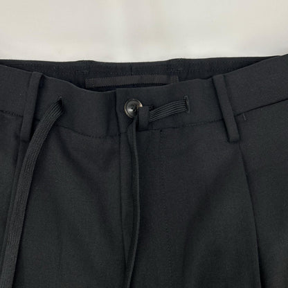 #NAME? Cross Closet CLG-20035 Black 2-Way Stretch Cargo Trousers Cargo Trousers Pants Bottoms