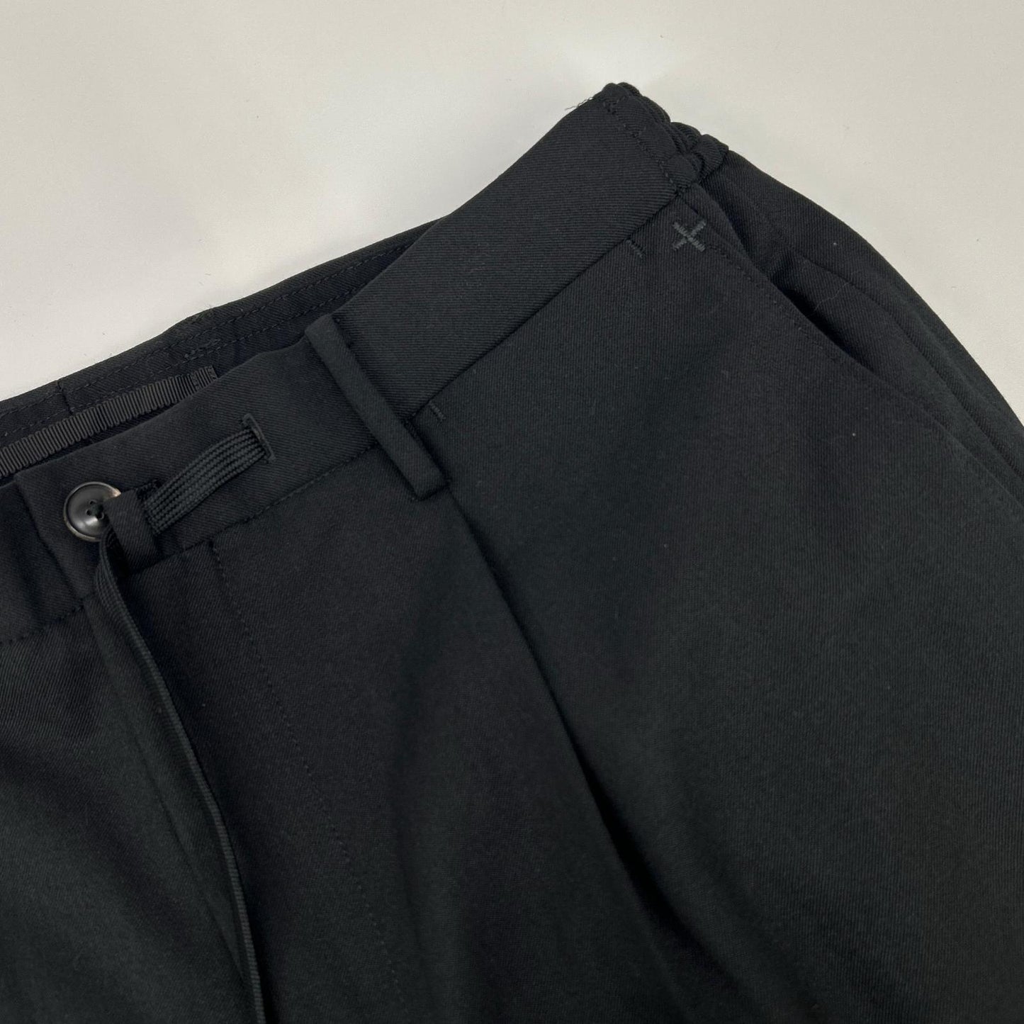 #NAME? Cross Closet CLG-20035 Black 2-Way Stretch Cargo Trousers Cargo Trousers Pants Bottoms