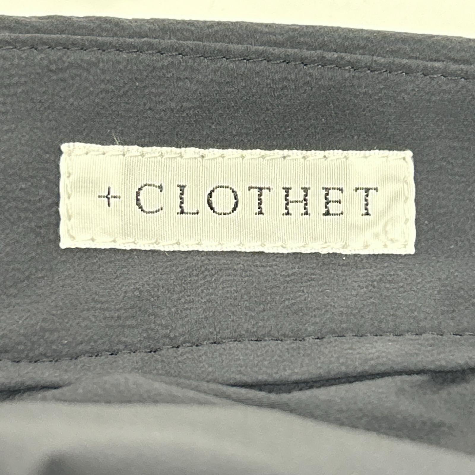 +CLOTHET クロスクローゼット CLG-20047 ネイビー Tex Nylon Side Adjuster Easy Trousers ナイロンイージーパンツ ボトムス