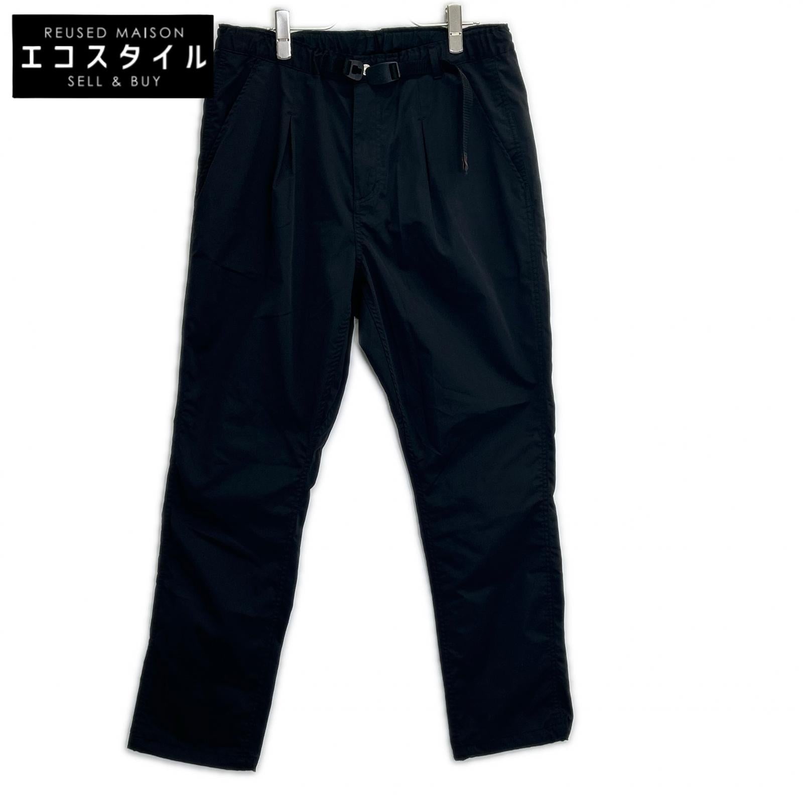 nonnative ノンネイティブ 【×GRAMICCI】NN-P4352 23AW ブラック WALKER EASY PANTS POLY TWILL STRETCH SOLOTEX イージーパンツ ボトムス