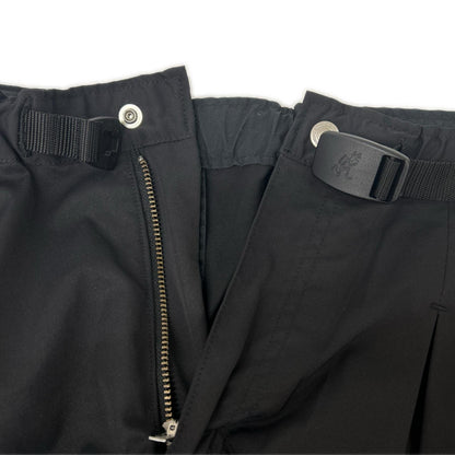 nonnative ノンネイティブ 【×GRAMICCI】NN-P4352 23AW Black WALKER EASY PANTS POLY TWILL STRETCH SOLOTEX Easy Pants Bottoms