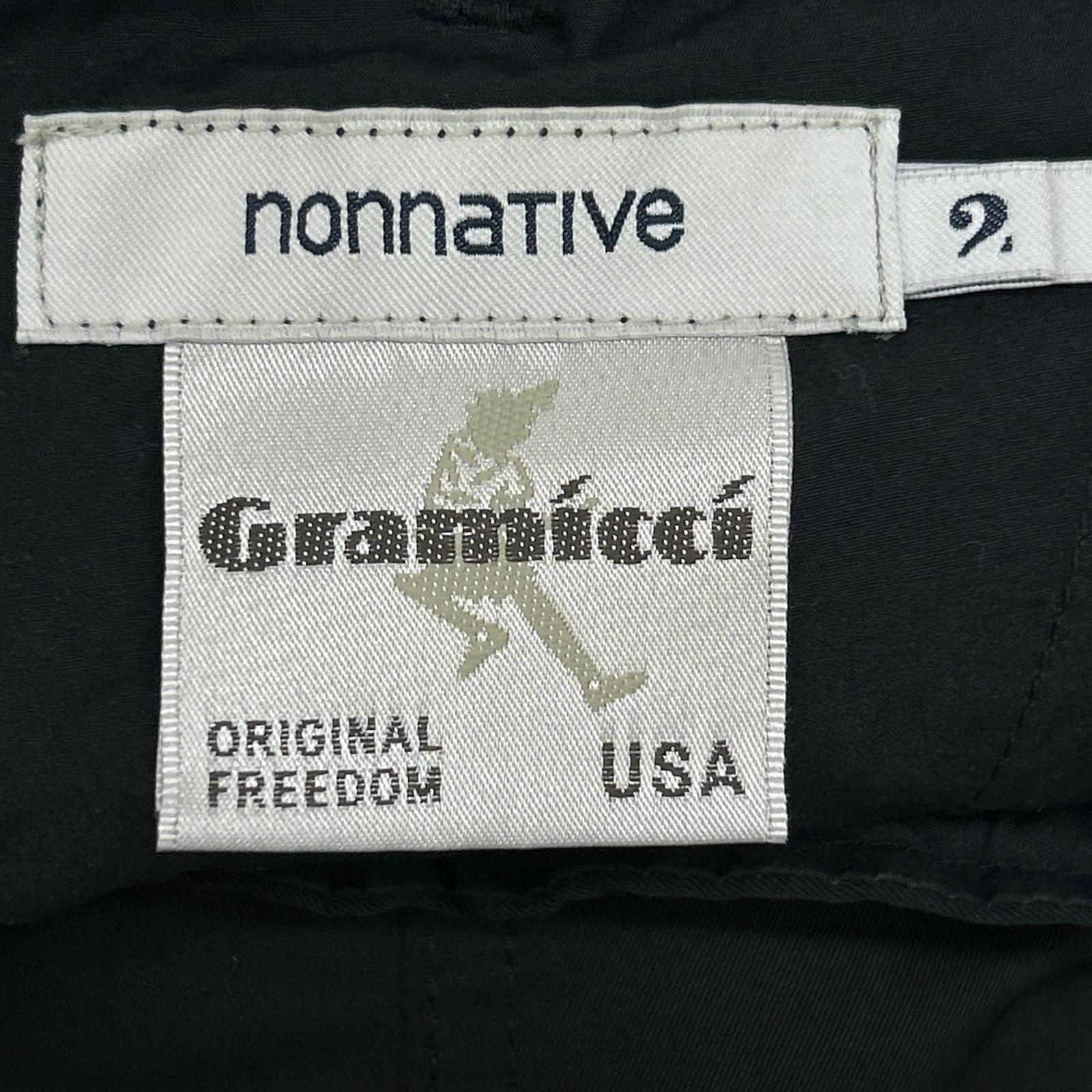 nonnative Nonnative [×GRAMICCI] NN-P4351 23AW Black POLY TWILL STRETCH SOLOTEX Easy Pants Bottoms