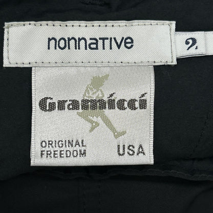 nonnative Nonnative [×GRAMICCI] NN-P4351 23AW Black POLY TWILL STRETCH SOLOTEX Easy Pants Bottoms