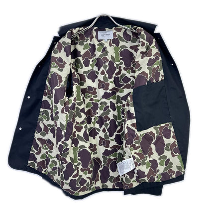 carhartt カーハート I034437 ブラック 裏地カモフラ SEATON BLAZER/シートンブレザー ジャケット