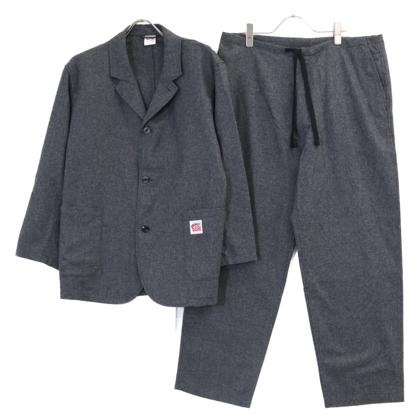 Timc Inc. ティエムシー インク Flannel シングルジャケット/イージーパンツ セットアップ スーツ セットアップ