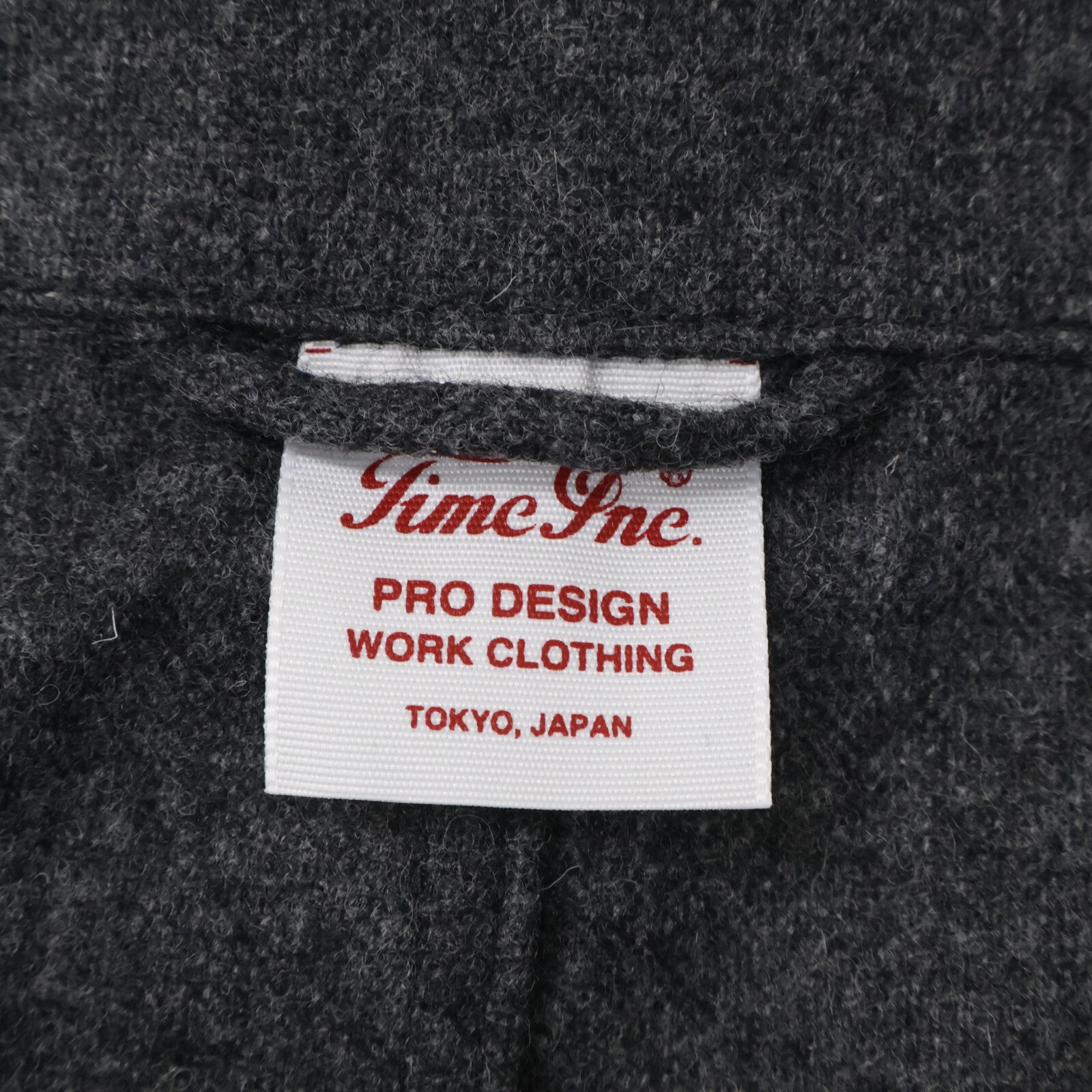 Timc Inc. ティエムシー インク Flannel シングルジャケット/イージーパンツ セットアップ スーツ セットアップ