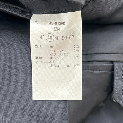 MAUVE モーヴ JK-013PR ミリタリーグレー Duplex Cotton Jersey シングル2Bノッチド・トラベルジャケット ジャケット