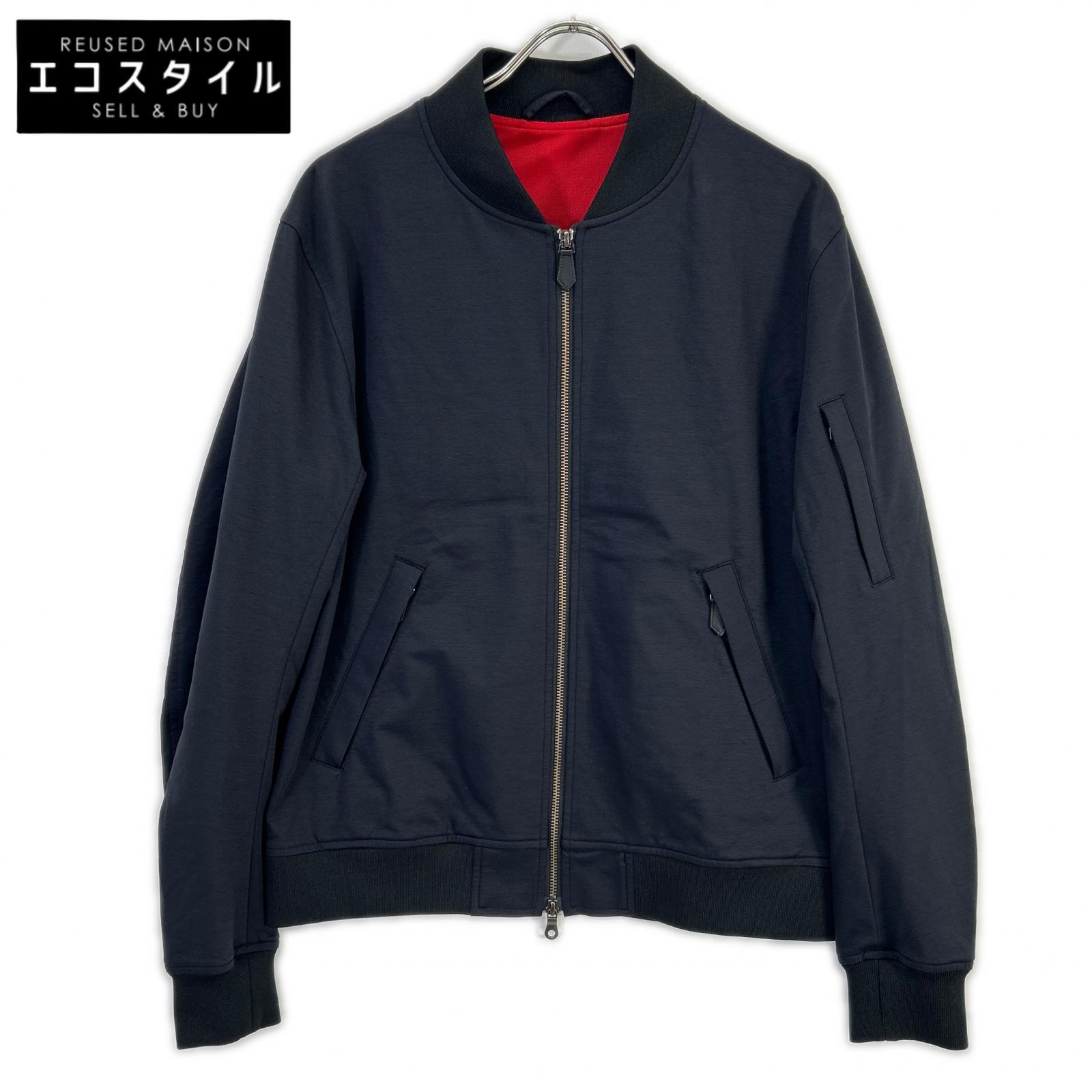 MAUVE モーヴ BZ-005PR ミリタリーグレー Duplex Cotton Jersey トラベル MA-1 ジャケット