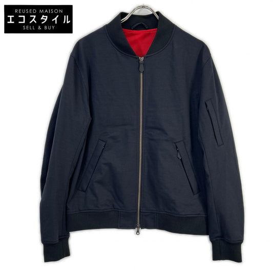 MAUVE モーヴ BZ-005PR ミリタリーグレー Duplex Cotton Jersey トラベル MA-1 ジャケット