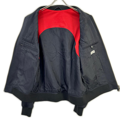 MAUVE モーヴ BZ-005PR ミリタリーグレー Duplex Cotton Jersey トラベル MA-1 ジャケット