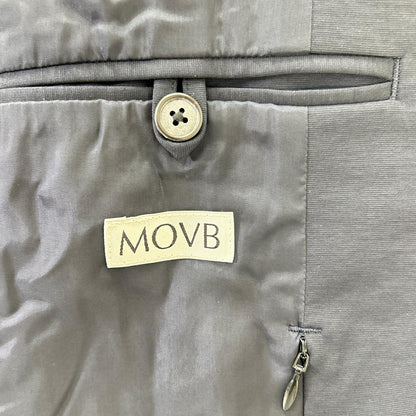 MAUVE モーヴ BZ-005PR ミリタリーグレー Duplex Cotton Jersey トラベル MA-1 ジャケット