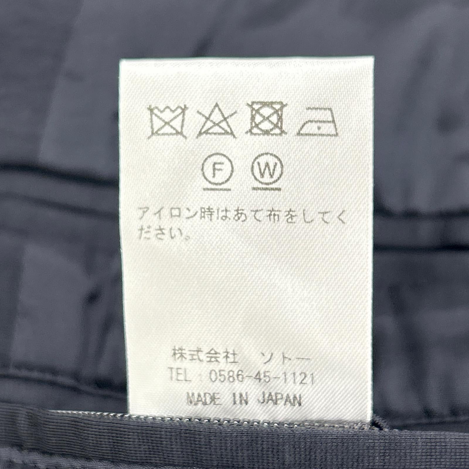 MAUVE モーヴ BZ-005PR ミリタリーグレー Duplex Cotton Jersey トラベル MA-1 ジャケット