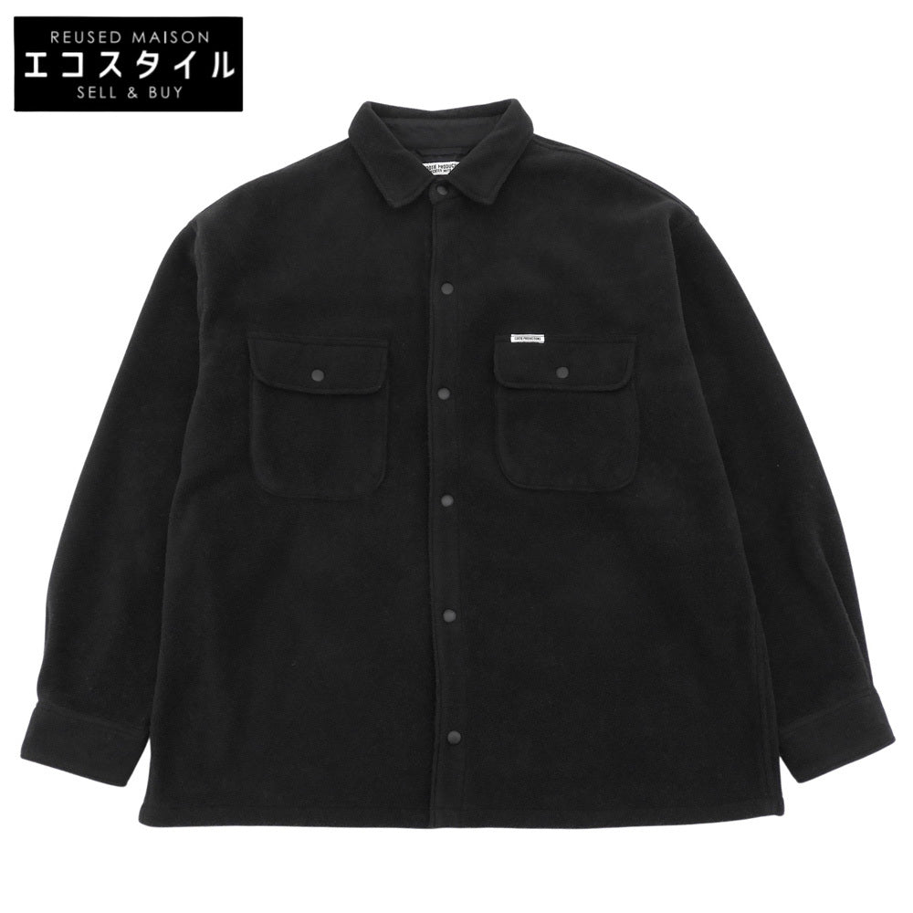 COOTIE クーティー Fleece CPO Jacket ジャケット メンズ ブラック L CTE-21A220 ジャケット