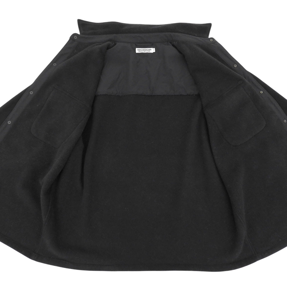 COOTIE クーティー Fleece CPO Jacket ジャケット メンズ ブラック L CTE-21A220 ジャケット