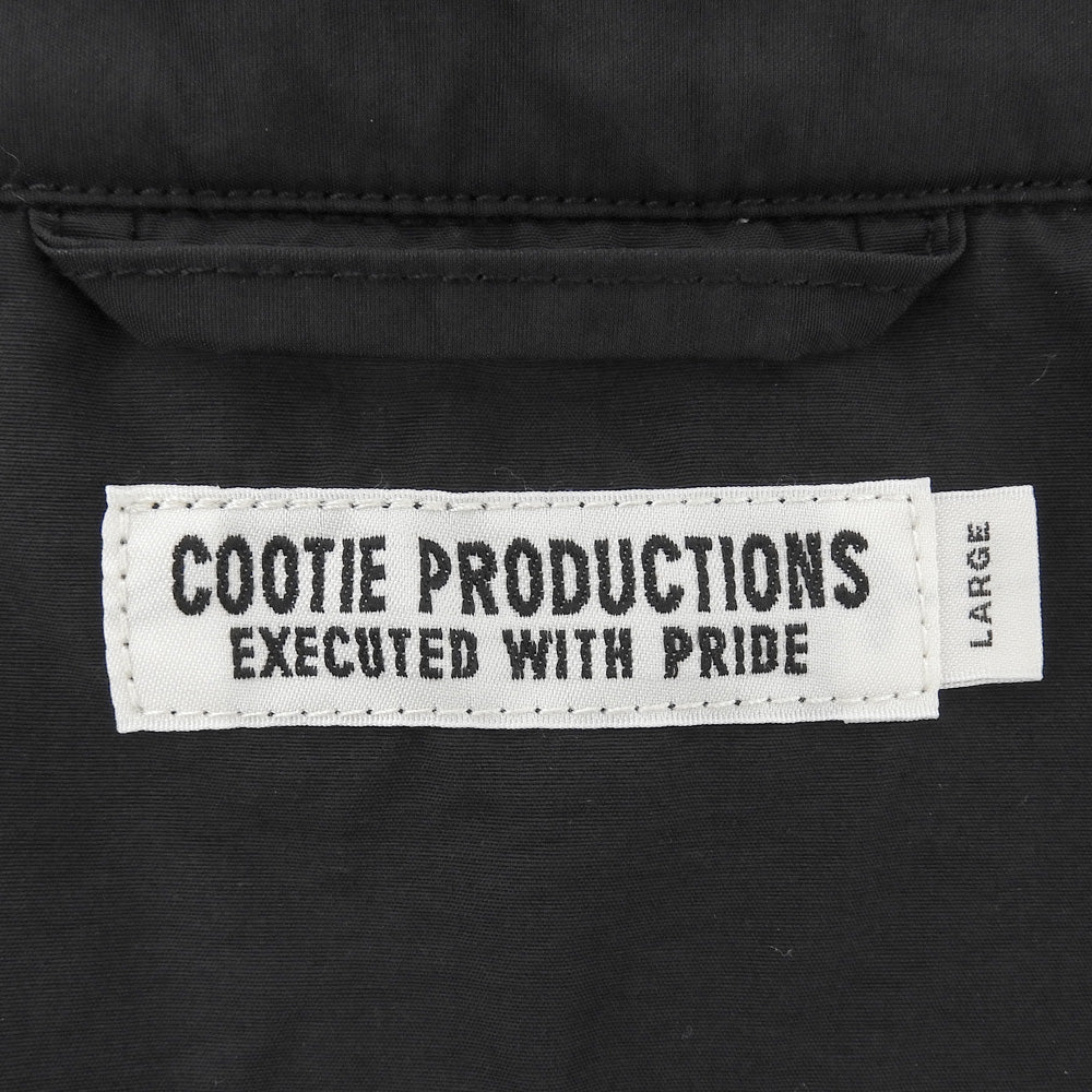 COOTIE クーティー Fleece CPO Jacket ジャケット メンズ ブラック L CTE-21A220 ジャケット