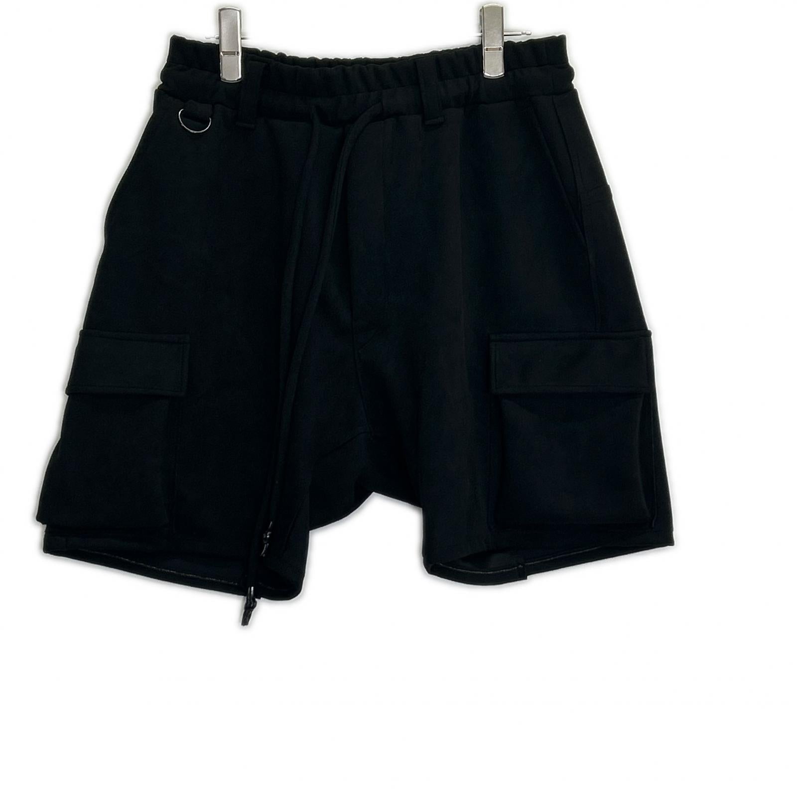 FranCisT_MOR.K.S. フランシストモークス MB3023 ブラック HI TENTION FAKE SUEDE 6P SHORTS フェイクスウェード ショートパンツ ボトムス