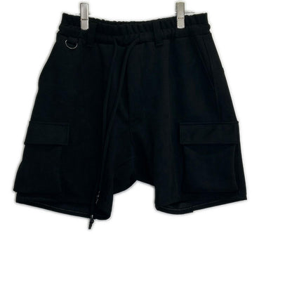 FranCisT_MOR.K.S. フランシストモークス MB3023 ブラック HI TENTION FAKE SUEDE 6P SHORTS フェイクスウェード ショートパンツ ボトムス