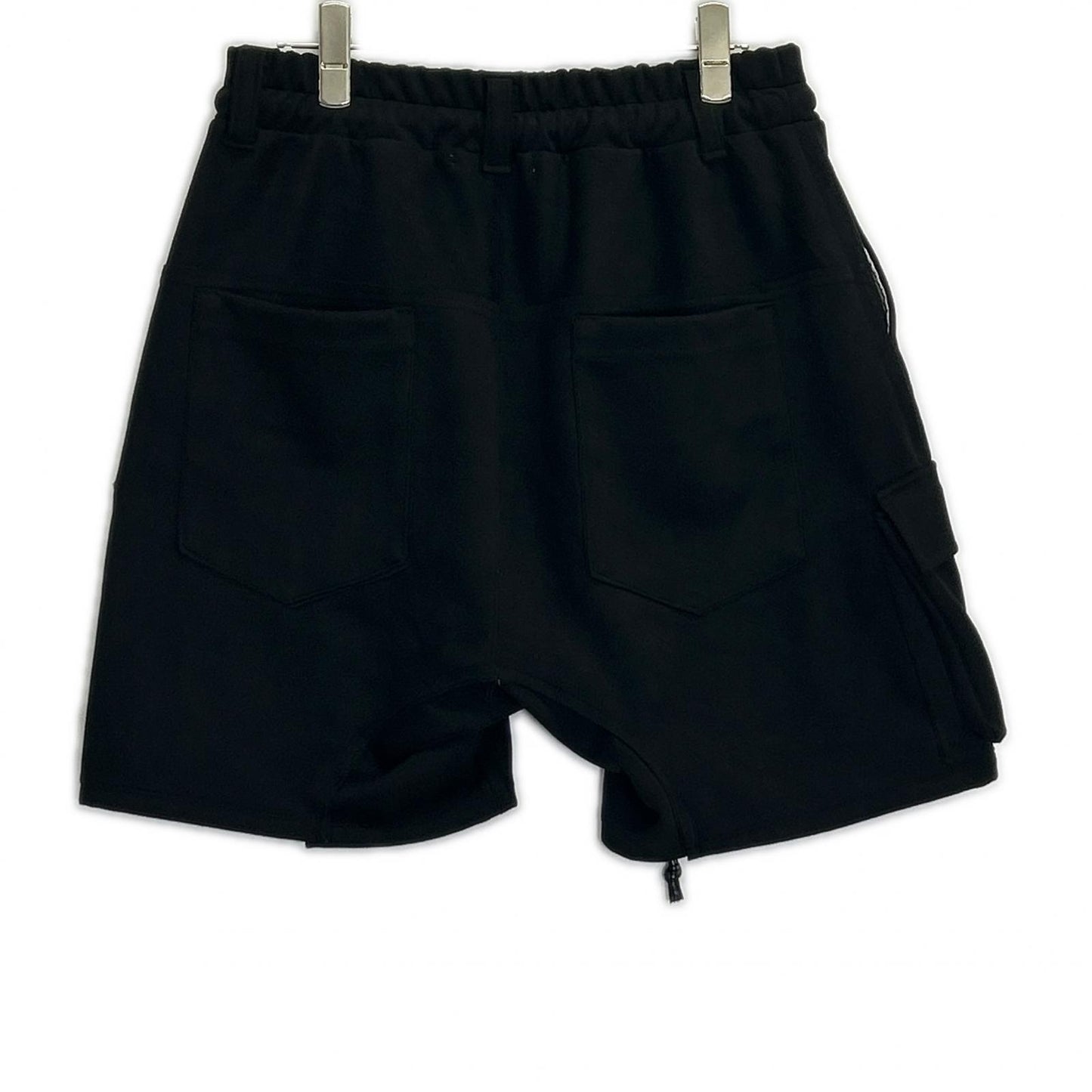 FranCisT_MOR.K.S. フランシストモークス MB3023 ブラック HI TENTION FAKE SUEDE 6P SHORTS フェイクスウェード ショートパンツ ボトムス