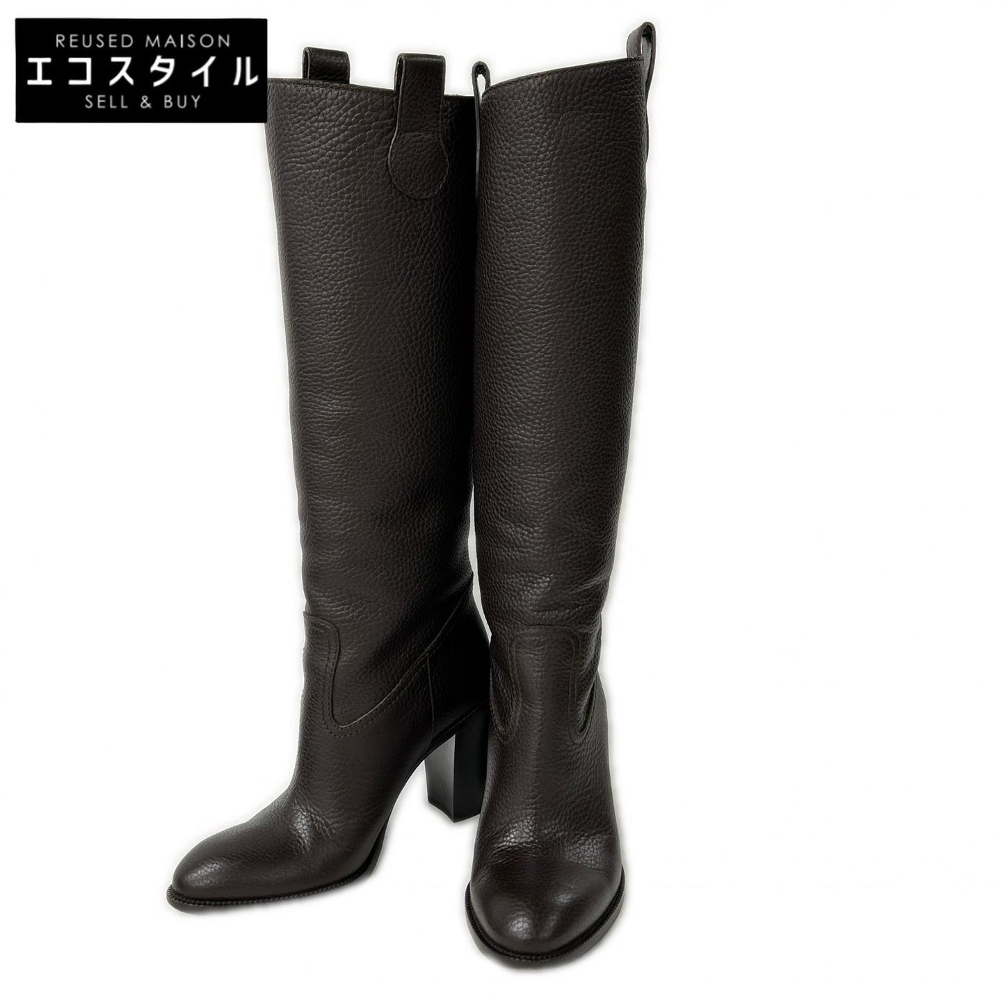 GUCCI グッチ 317032 チャンキーヒール ロングブーツ シューズ