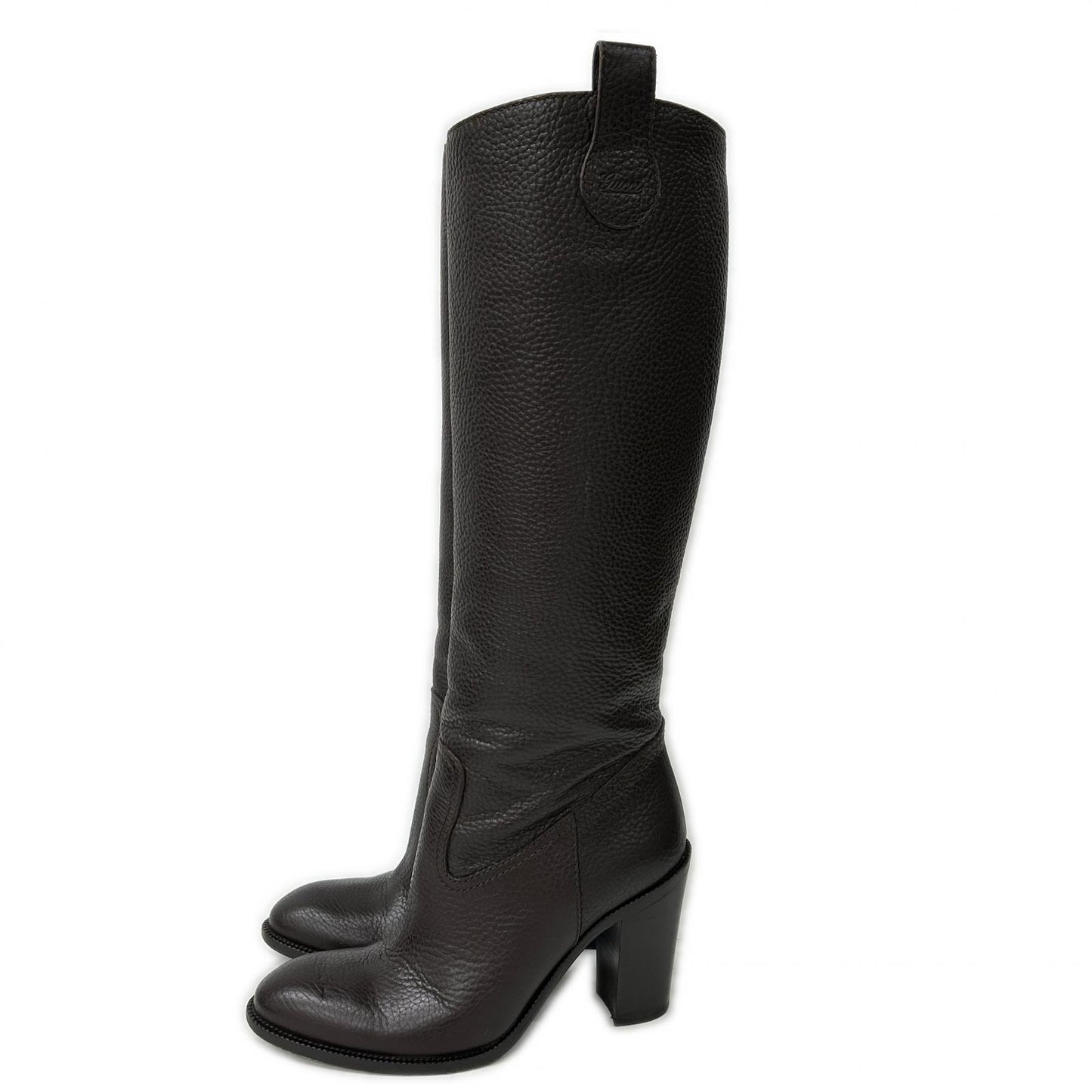 GUCCI グッチ 317032 チャンキーヒール ロングブーツ シューズ
