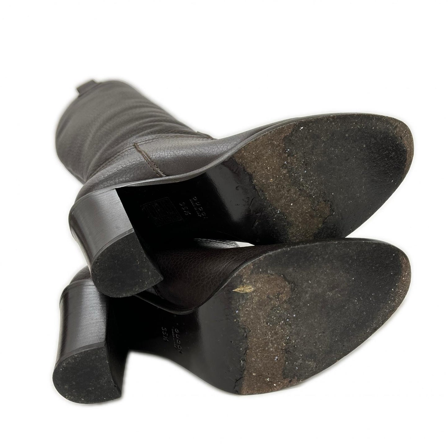 GUCCI グッチ 317032 チャンキーヒール ロングブーツ シューズ