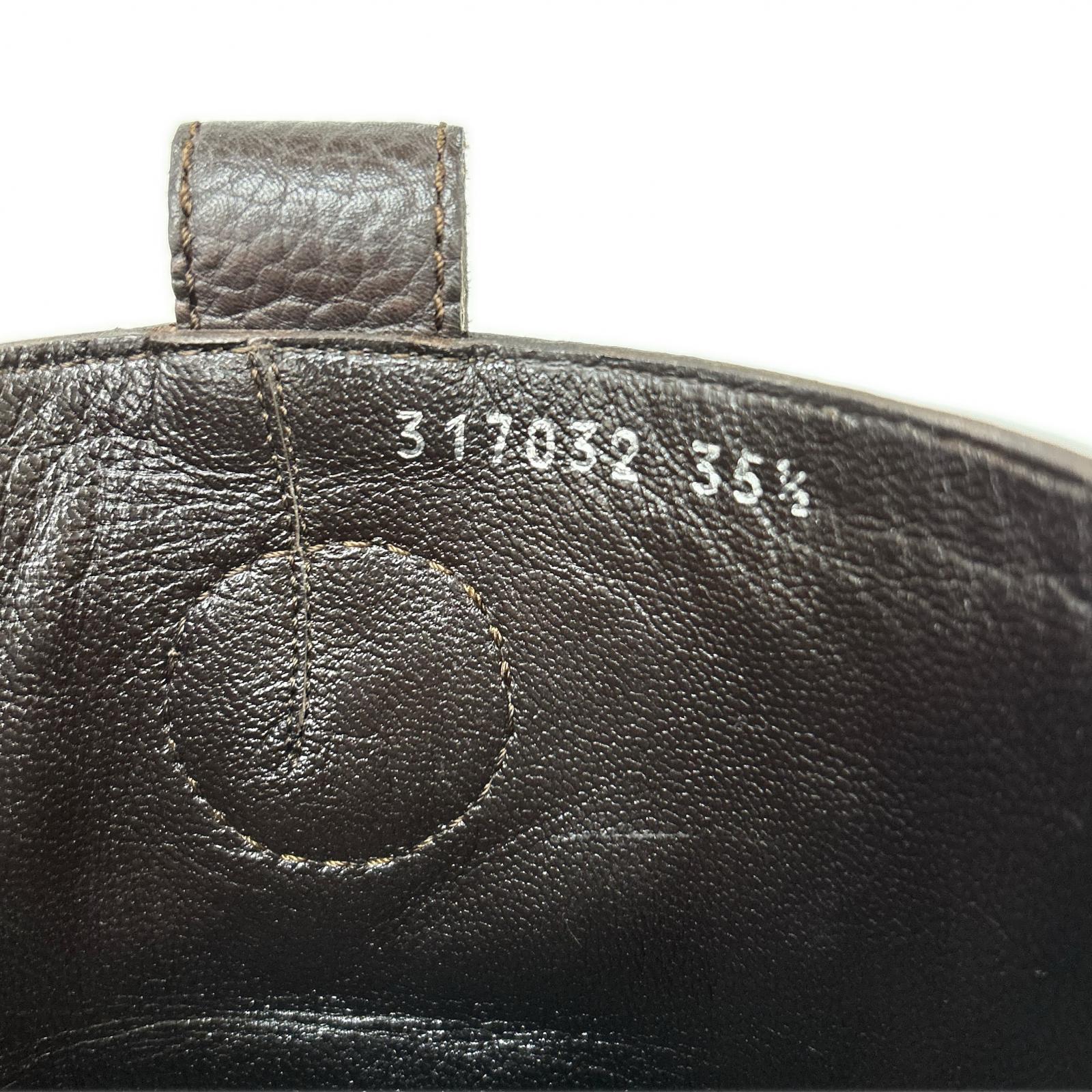 GUCCI グッチ 317032 チャンキーヒール ロングブーツ シューズ