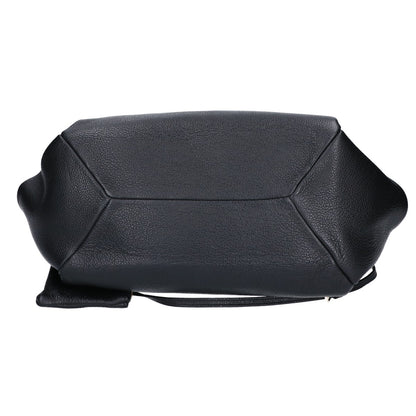 Manuel MILANO マニュエルミラノ 【美品】6367 フォルムレザー ポーチ付 2WAYショルダー トートバッグ