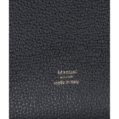 Manuel MILANO マニュエルミラノ 【美品】6367 フォルムレザー ポーチ付 2WAYショルダー トートバッグ