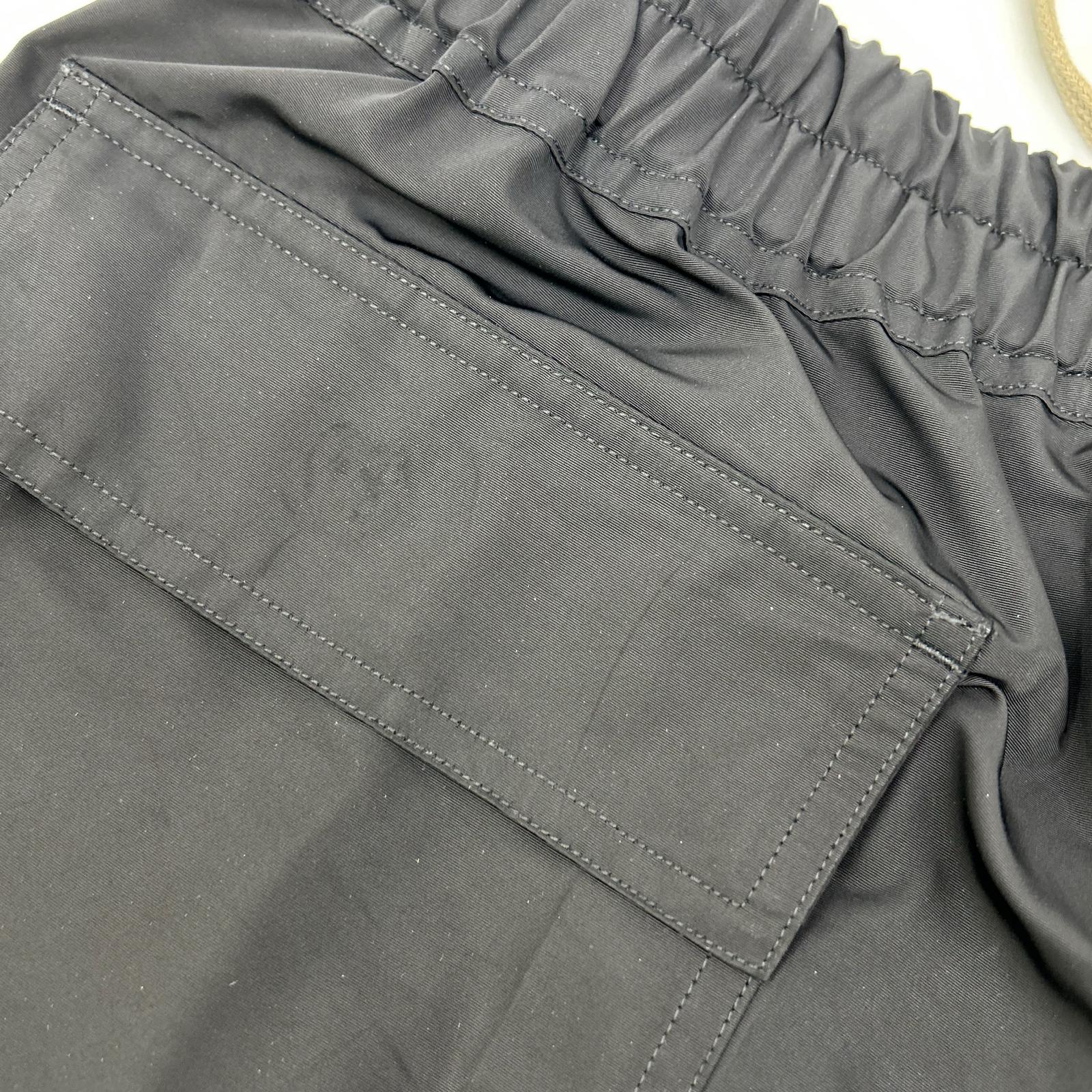 Rick Owens リックオウエンス 25SS RU01E5378-FT ブラック ディートリッヒ ドローストリング/DIETRICH DRAWSTRING ロングパンツ ボトムス