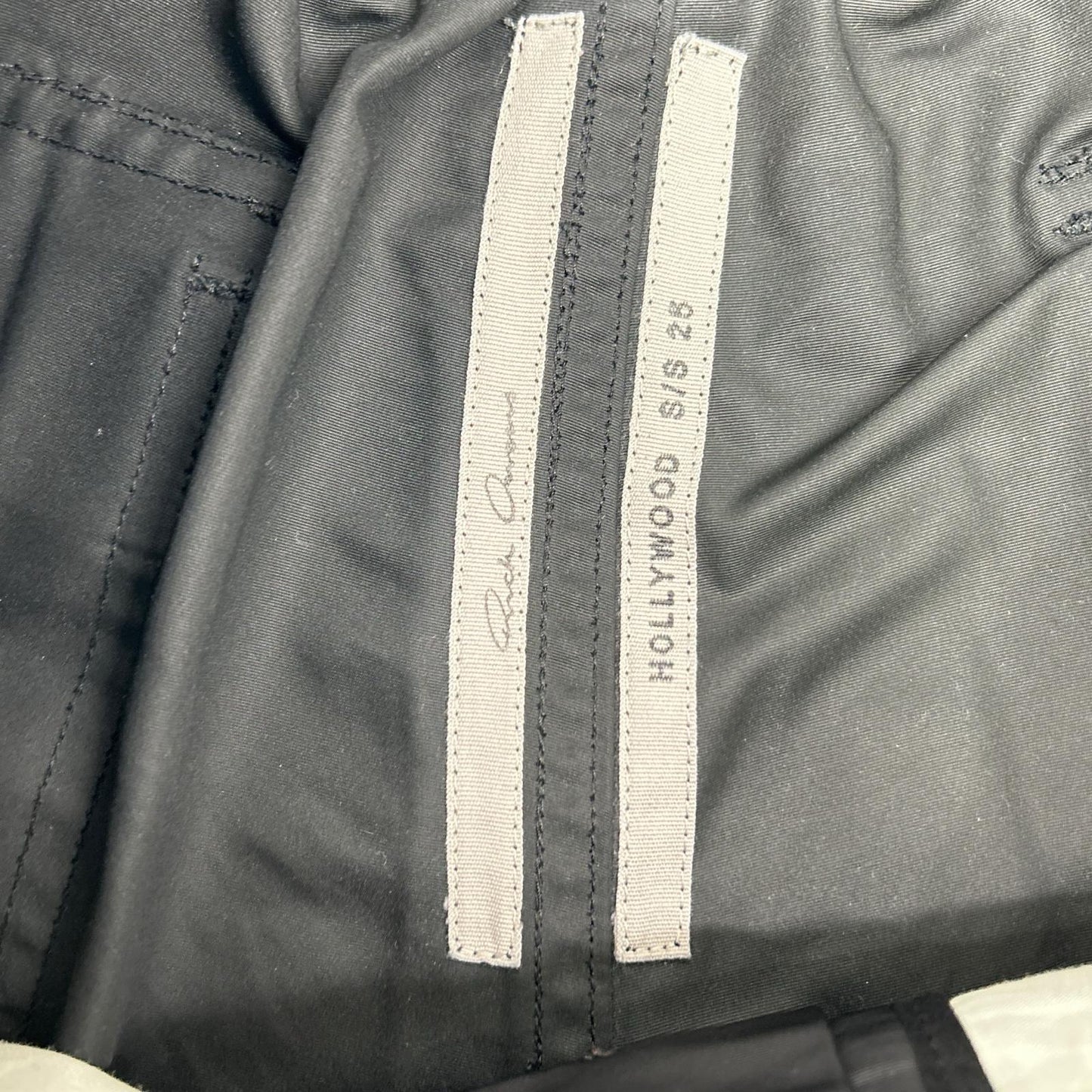 Rick Owens リックオウエンス 25SS RU01E5378-FT ブラック ディートリッヒ ドローストリング/DIETRICH DRAWSTRING ロングパンツ ボトムス