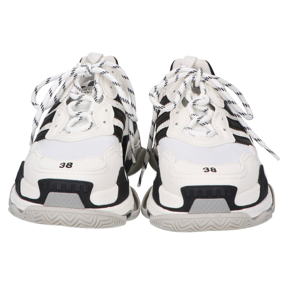 BALENCIAGA バレンシアガ x adidas アディダス 【美品】712764 TRIPLE S トリプルS ローカット スニーカー シューズ