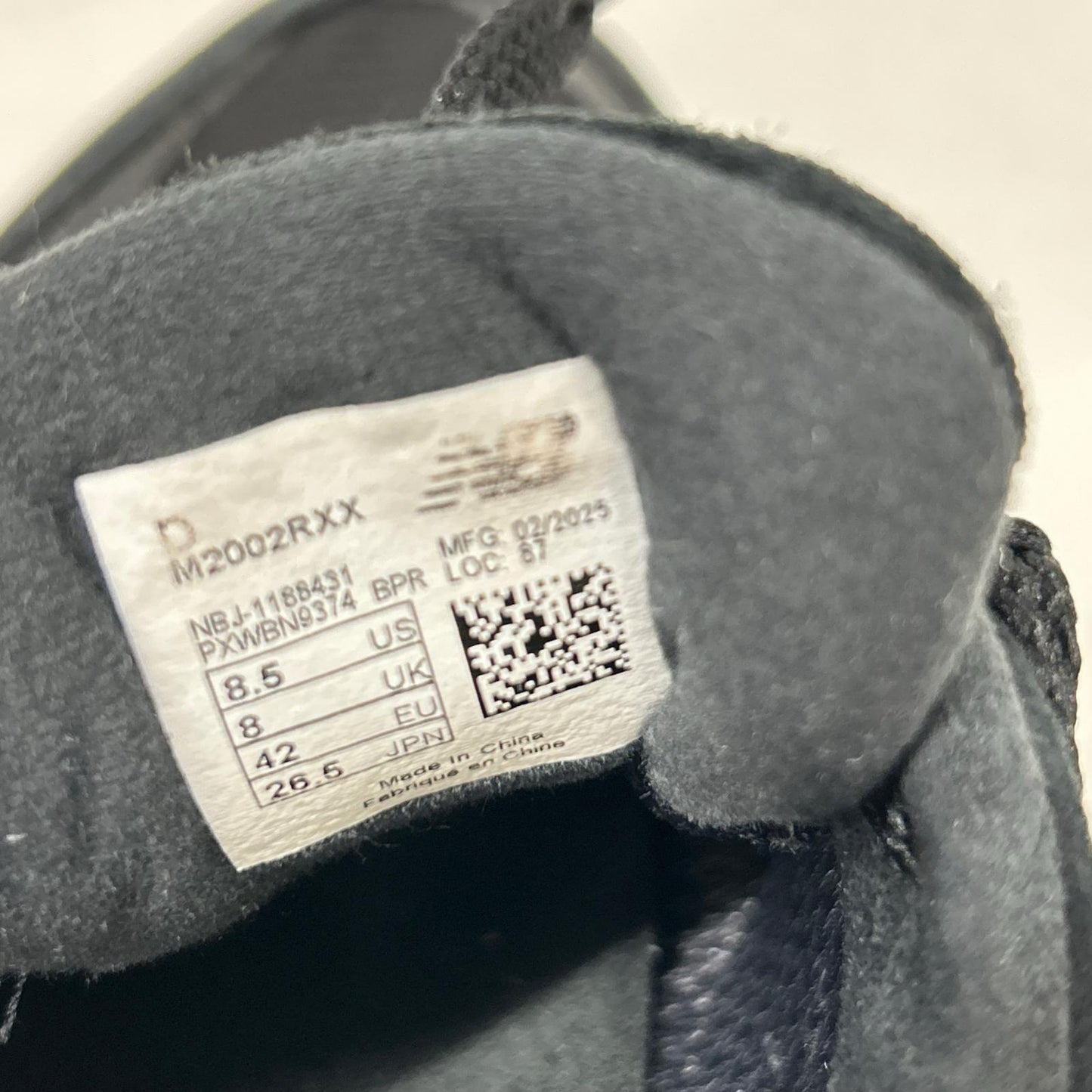 NEW BALANCE ニューバランス 【美品】M2002RXX GORE-TEX スエード/メッシュ スニーカー シューズ