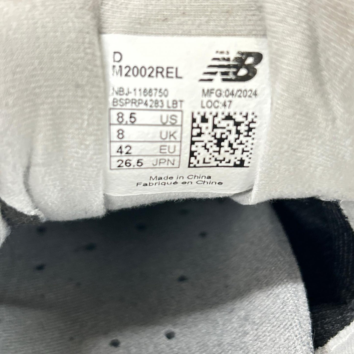 NEW BALANCE ニューバランス M2002REL スエード/メッシュ ローカット スニーカー シューズ