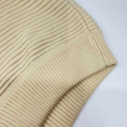 GUCCI グッチ 170970 アイボリー 比翼ハーフジップ プルオーバーニット トップス