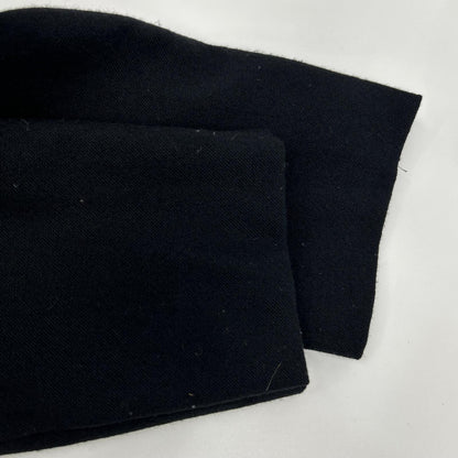 YOHJI YAMAMOTO +NOIR ヨウジヤマモトプリュスノアール ND-J03-101 ブラック ウール フィッシュテール シングルジャケット ジャケット