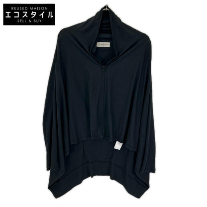 yohjiyamamoto ヨウジヤマモト FD-T22-076 ブラック ジップアップ バックロングシアージャケット ジャケット