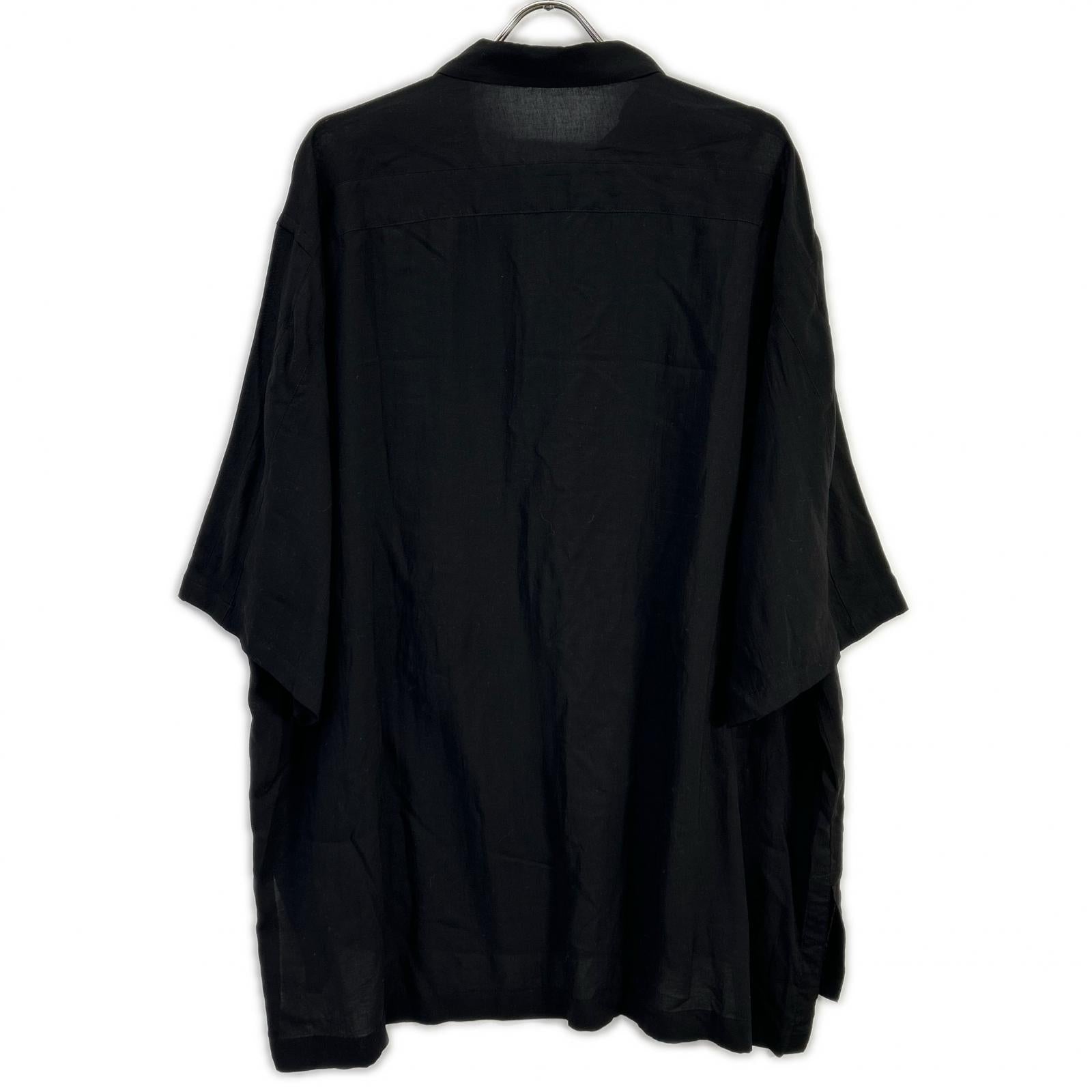 yohjiyamamoto ヨウジヤマモト collections FG-B88-201 フロントポケット オーバーサイズ 半袖シャツ トップス