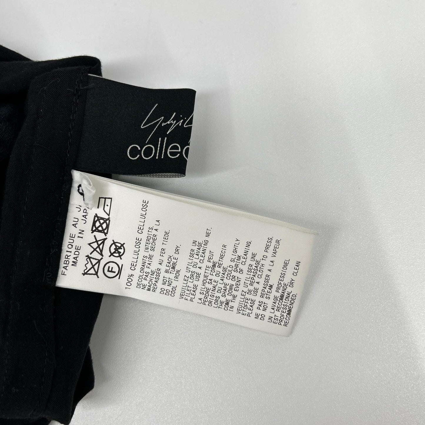 yohjiyamamoto ヨウジヤマモト collections FG-B88-201 フロントポケット オーバーサイズ 半袖シャツ トップス
