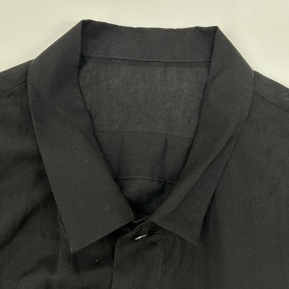yohjiyamamoto ヨウジヤマモト collections FG-B88-201 フロントポケット オーバーサイズ 半袖シャツ トップス