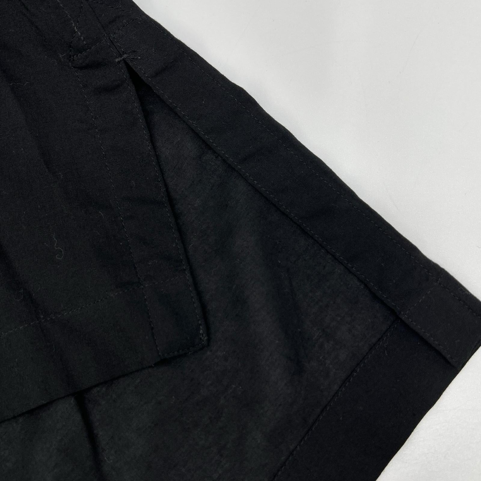 yohjiyamamoto ヨウジヤマモト collections FG-B88-201 フロントポケット オーバーサイズ 半袖シャツ トップス