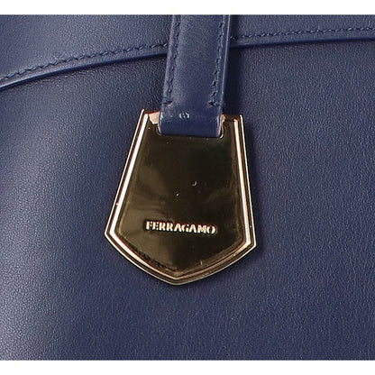 SalvatoreFerragamo サルバトーレフェラガモ CHARMING TOTE M チャーミング レザー トートバッグ