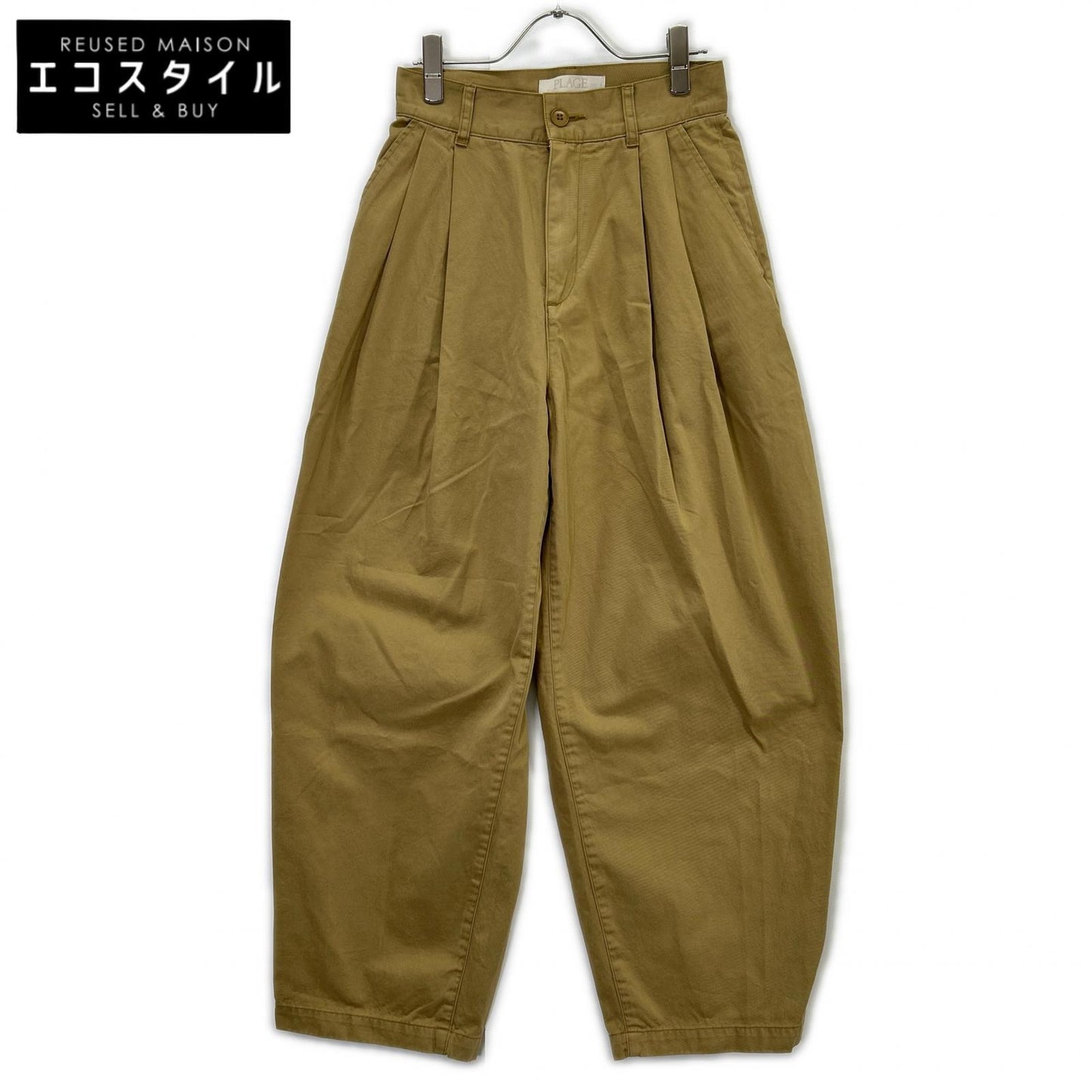 Plage プラージュ 26年製 26030922172020 ベージュ Stripe PJ パンツ ボトムス
