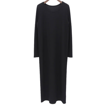 Plage プラージュ 美品 Rib ロングスリーブ ワンピース レディース ブラック 36 ワンピース