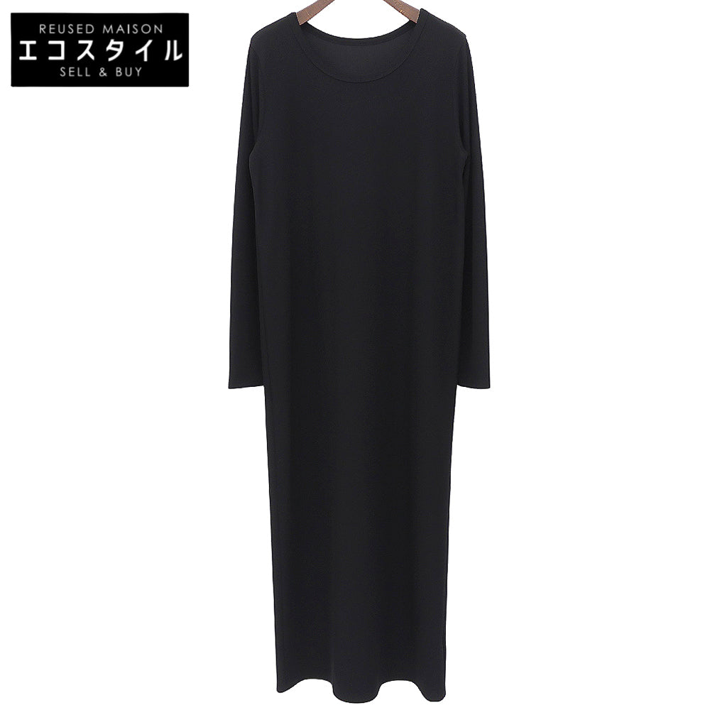 Plage プラージュ 美品 Rib ロングスリーブ ワンピース レディース ブラック 36 ワンピース