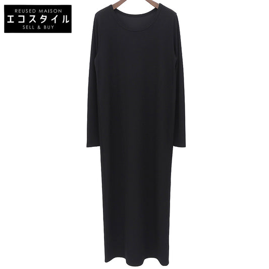 Plage プラージュ 美品 Rib ロングスリーブ ワンピース レディース ブラック 36 ワンピース