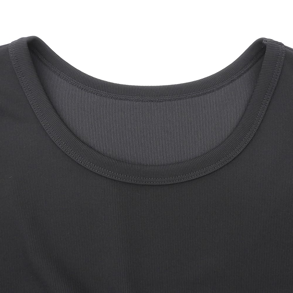 Plage プラージュ 美品 Rib ロングスリーブ ワンピース レディース ブラック 36 ワンピース