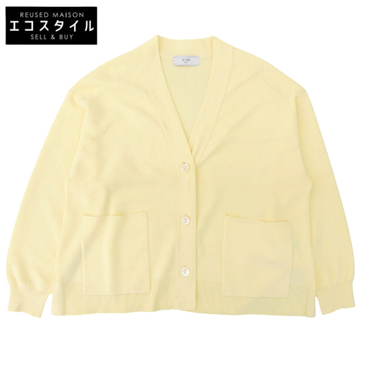 SLOBE IENA スローブイエナ 美品 スムースニットカーディガン トップス レディース クリーム トップス