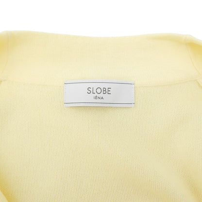 SLOBE IENA スローブイエナ 美品 スムースニットカーディガン トップス レディース クリーム トップス