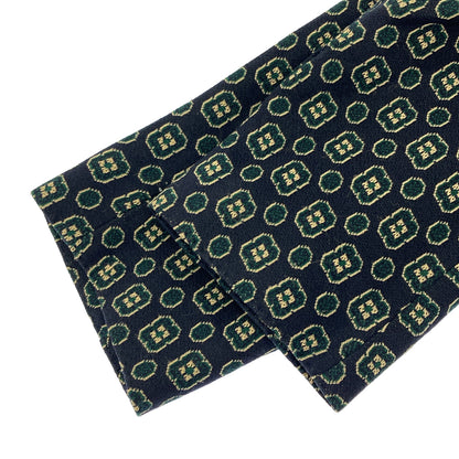 L.B.M.1911 L.B.M.1911 black×green geometric-pattern 2-button tailored jacket tops